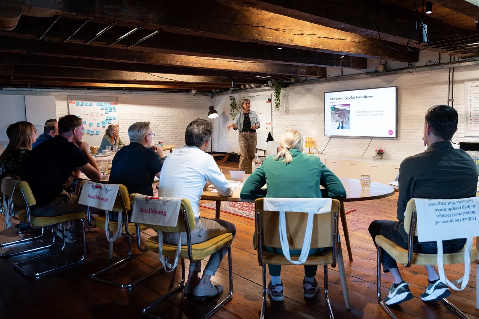 Deelnemers tijdens de Behavioural Design Fundamentals Course